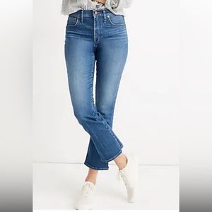 Madewell Style K7978 Cali Demi-boot Jeans in Tierney Wash Eco Edition Women’s